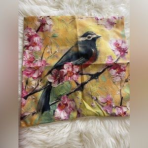 (3 for $19) Beautiful square shams. New